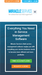 Mobile Screenshot of miracleservice.com